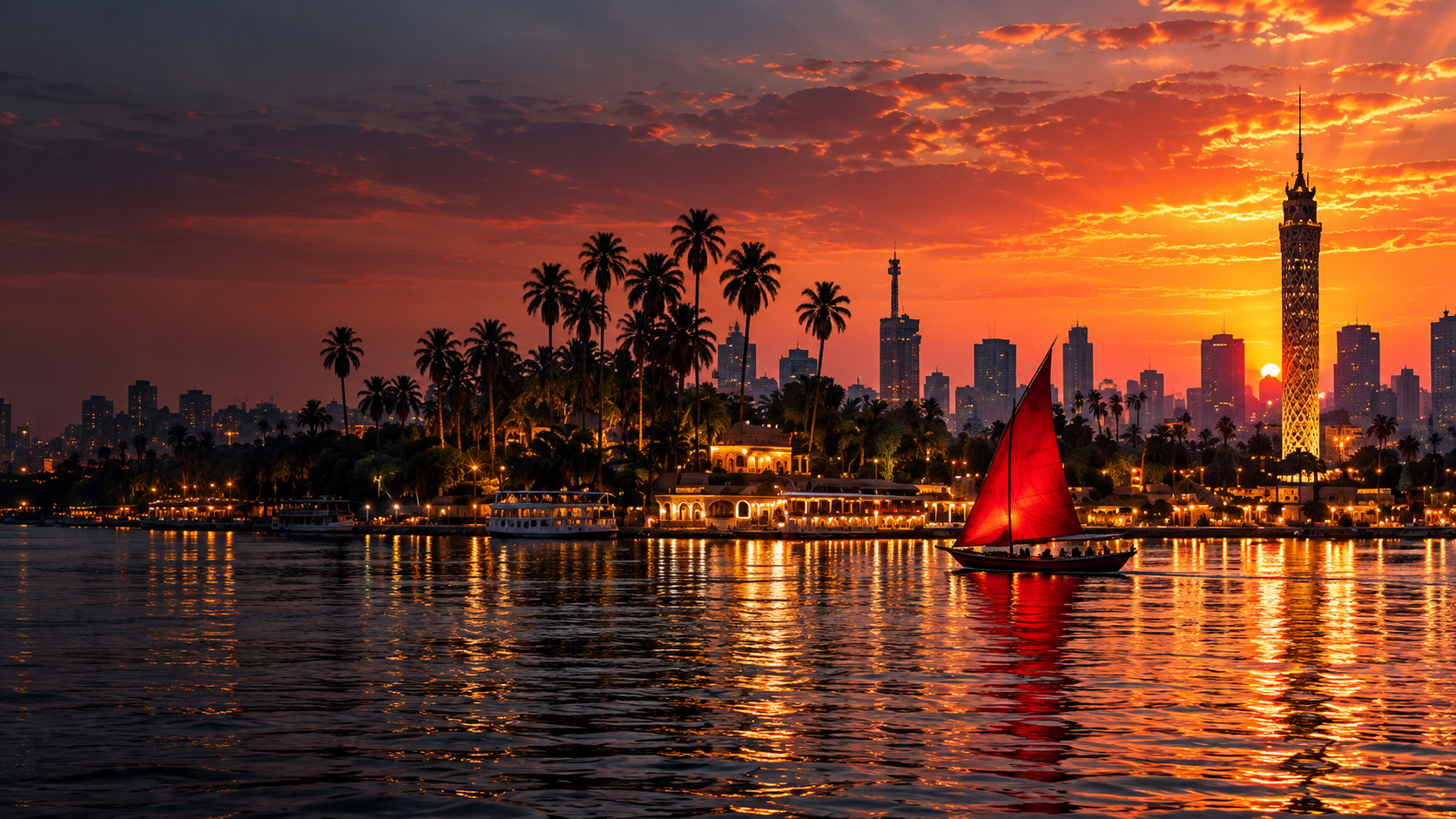 Cairo at Sunset